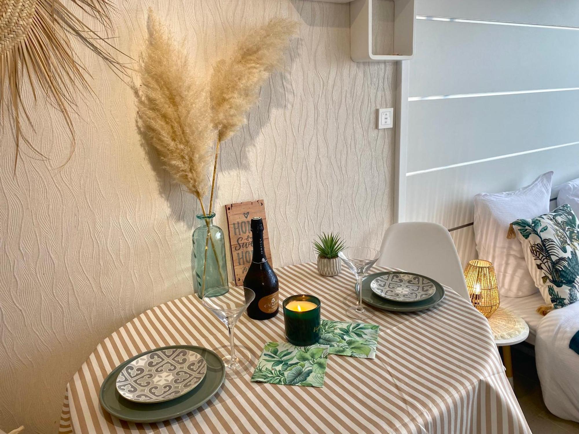 Studio Blue Horizon Vue Mer Guidel-Plage Εξωτερικό φωτογραφία